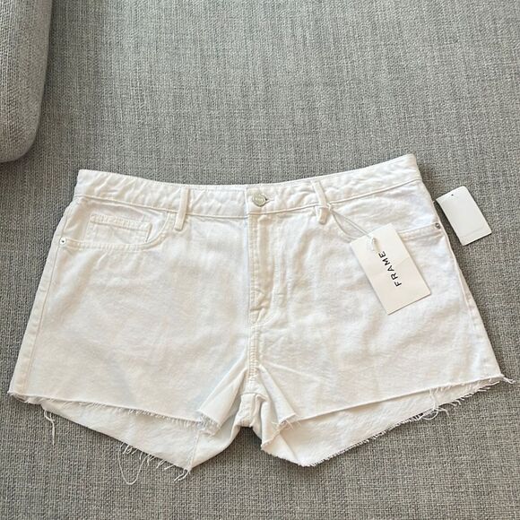 Frame Denim Jean Shorts Womens Size 32 Le Grand Garçon‎ - Picture 2 of 9